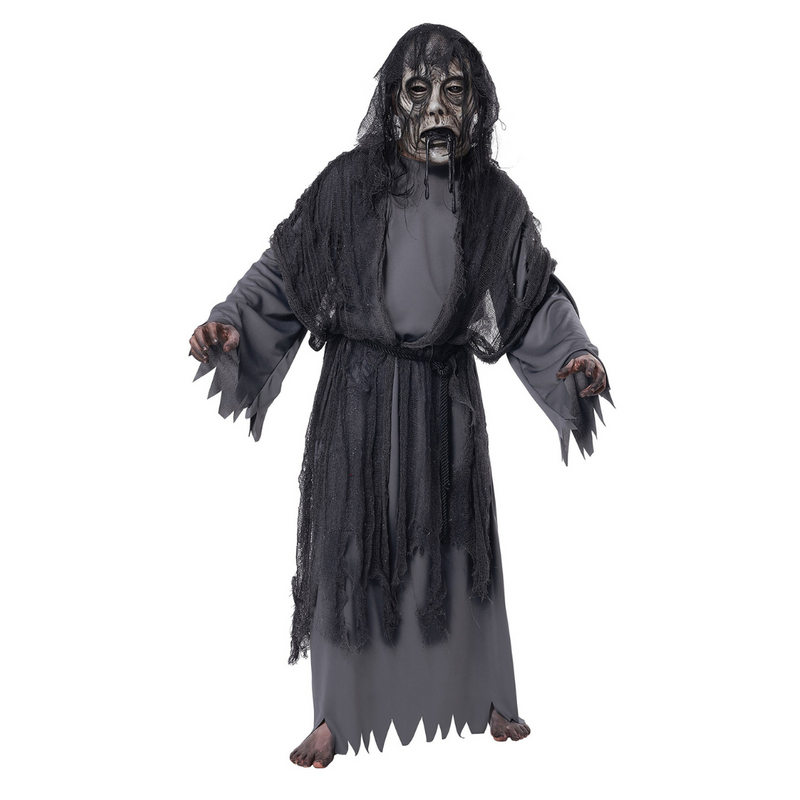 Costume Zombie Black Robe Kids