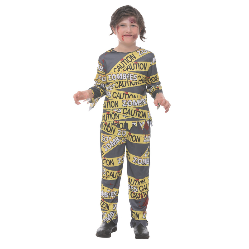 Costume Caution Zombie Kids