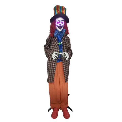 Animated Standing Clown With A Candy Plate Battery Operated 180cm