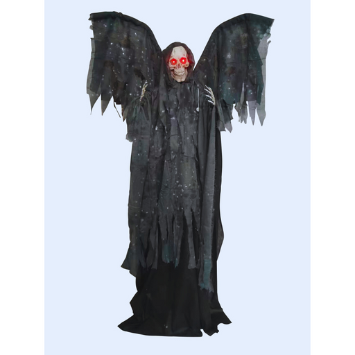 Animated Standing Winged Reaper Battery Operated 195cm