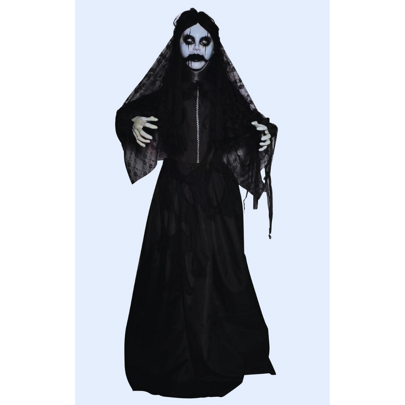 Animated Standing Jaw Drop Bride Battery Operated 170cm