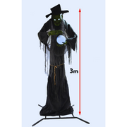 Animated Witch With Infrared Sensor 300cm