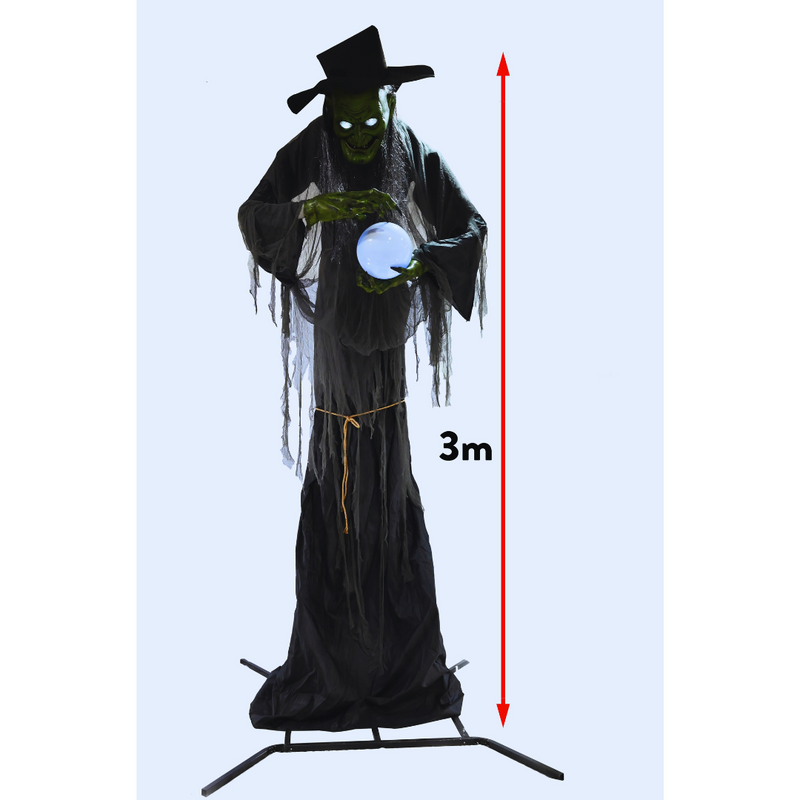 Animated Witch With Infrared Sensor 300cm