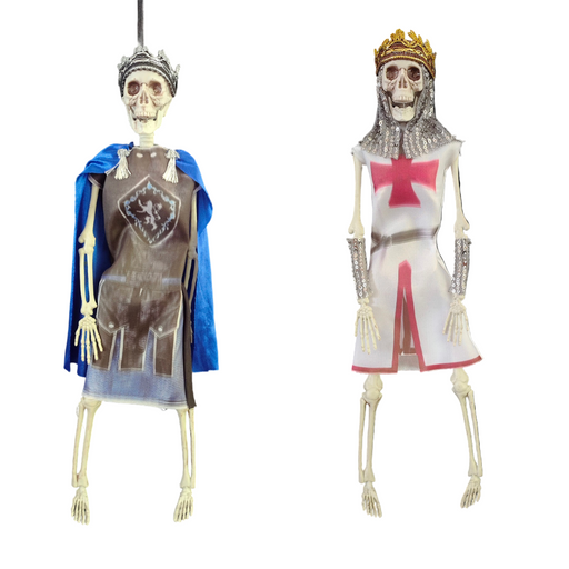 Hanging Skeleton Warrior Asstd 40cm