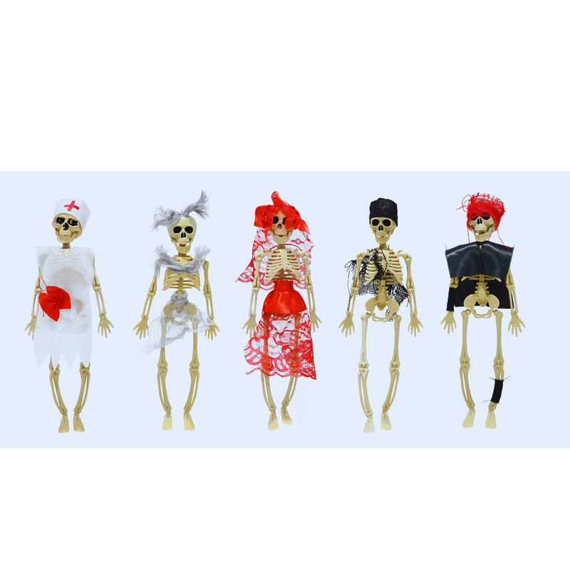 Skeleton Decoration 28Cm Asst
