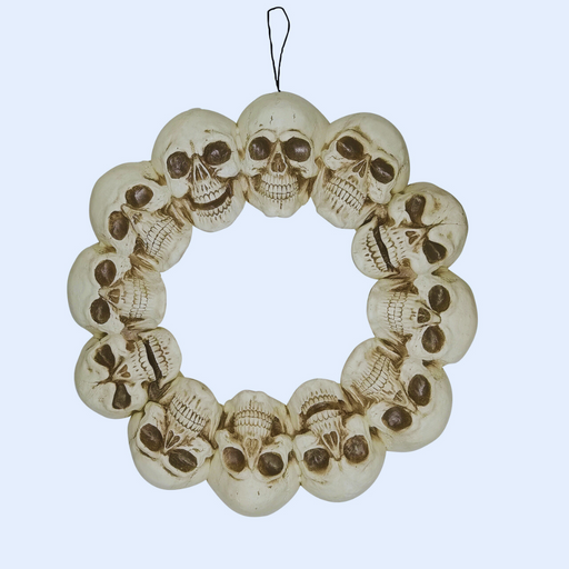 Skull Wreath 40cm
