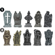 Tombstone Asstd 42cm 5pk