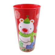 Christmas Mega Plastic Cup 900mL Assorted 4