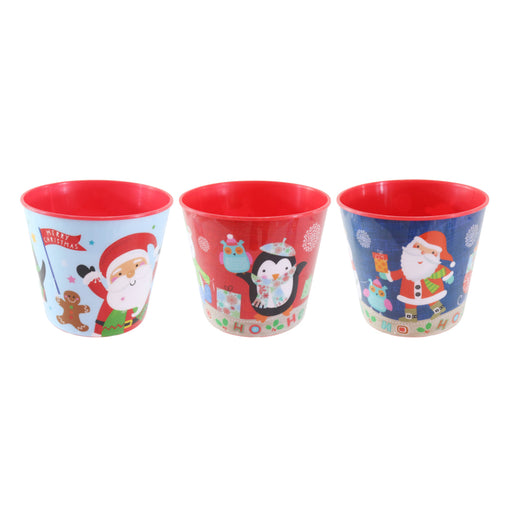 Christmas Plastic Bucket Assorted