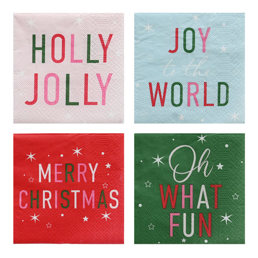 Cocktail Napkins 24pk Assorted