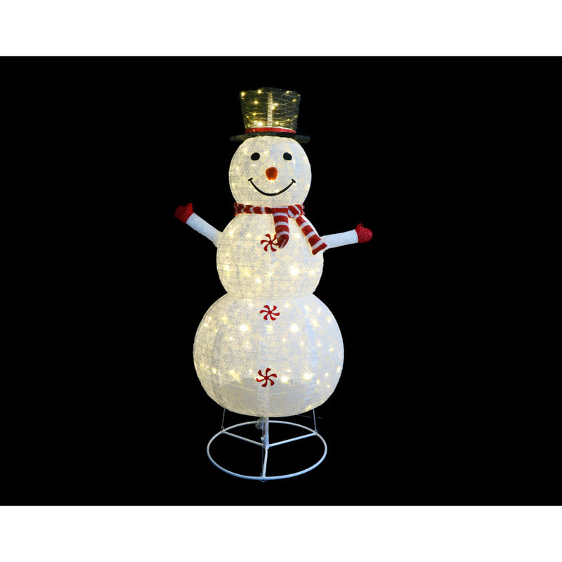 LED Pop Up Snowman Red/Blue 150cm Assorted 3