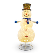 LED Pop Up Snowman Red/Blue 150cm Assorted 4