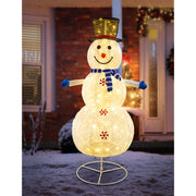 LED Pop Up Snowman Red/Blue 150cm Assorted 5
