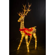 LED Glitter Thread Giant Gold Reindeer Twinkle 180cm 2