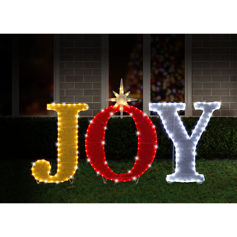 LED Mesh Tinsel Joy with Stand Twinkle 3