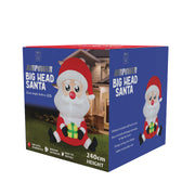 Airpower Big Head Santa 240cm 2