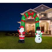 Airpower Santa Snowman Arch 240cm 3