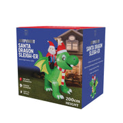 Airpower Santa Dragon Sleigh-Er 220cm 2