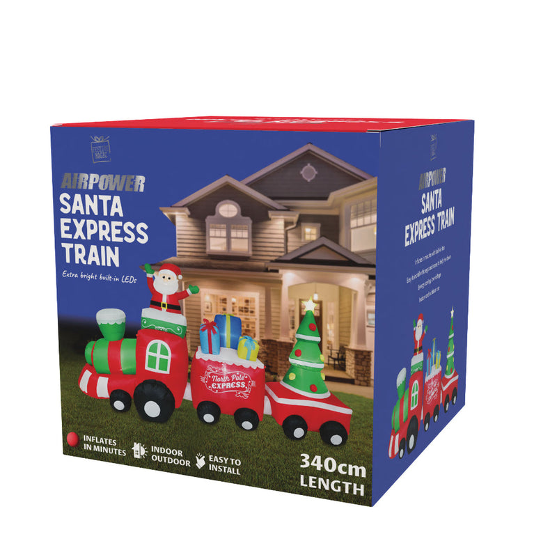 Airpower Santa Express Train 340cm 2