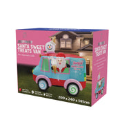 Airpower Santa Sweet Treats Van 240cm 2