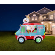 Airpower Santa Sweet Treats Van 240cm 3