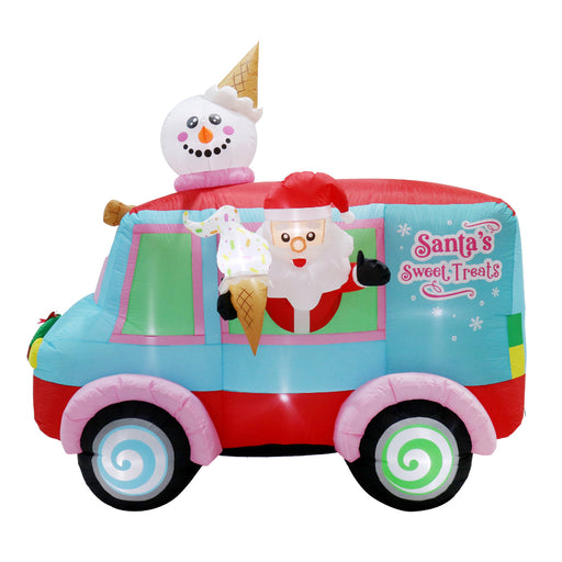 Airpower Santa Sweet Treats Van 240cm