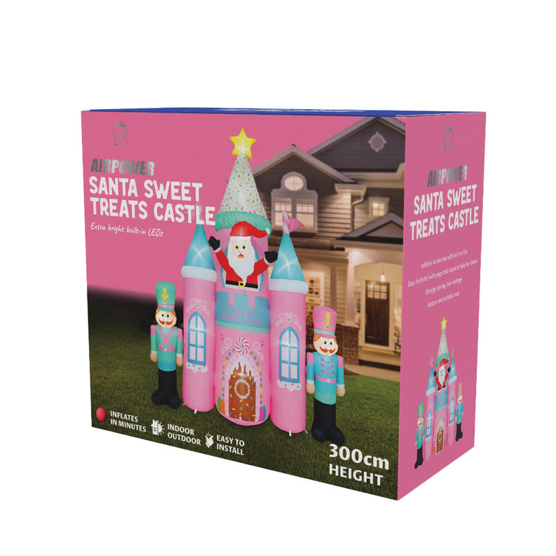 Airpower Santa Sweet Treats Castle 300cm 2