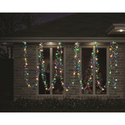 Solar LED Cluster Lights 200 Multi Colour 4