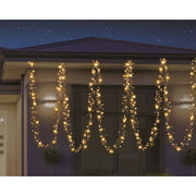 Solar LED Cluster Lights 200 Warm White 3