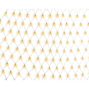 Solar LED Net Lights 150 Vintage Gold 2