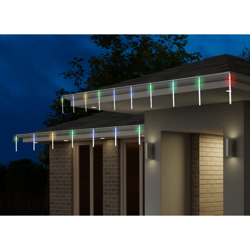 Solar LED Bubble Tubes 10pk Colour Change 9