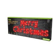 Solar LED Merry Christmas Plaque Assorted 3