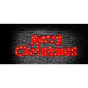 Solar LED Merry Christmas Plaque Assorted 8