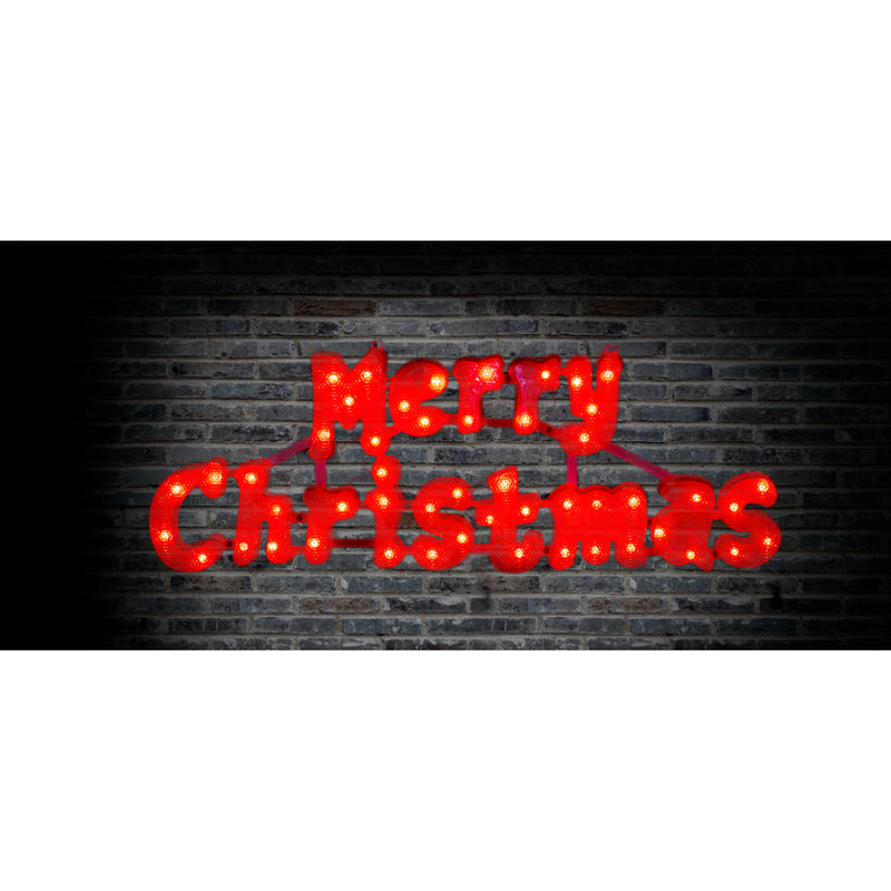 Solar LED Merry Christmas Plaque Assorted 8