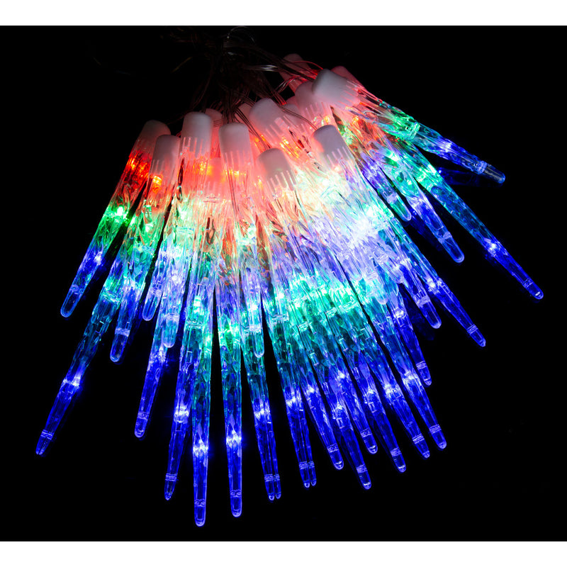 Solar Icicle Tube Lights 24pk Assorted 5