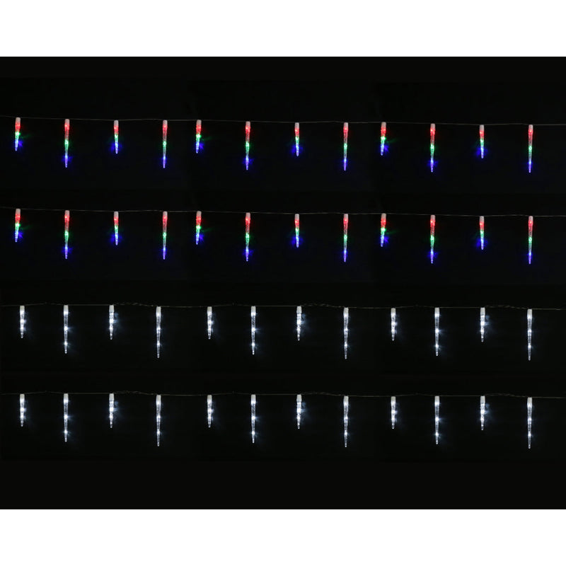 Solar Icicle Tube Lights 24pk Assorted