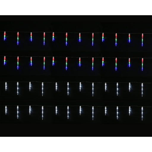 Solar Icicle Tube Lights 24pk Assorted