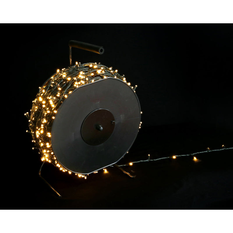 LEDs 2000 Warm White 200m w/Wind-Up Reel