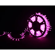 LED Fairy Lights 1000 with Reel Hot Pink 2
