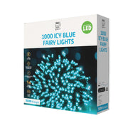 LED Fairy Lights 1000 Icy Blue Turquoise 2