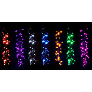 LED Rainbow Cluster Drops 672 Lights 5.2m 4