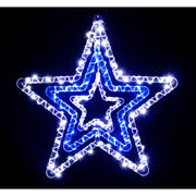 LED Crystal Stars 3in1 Assorted 3
