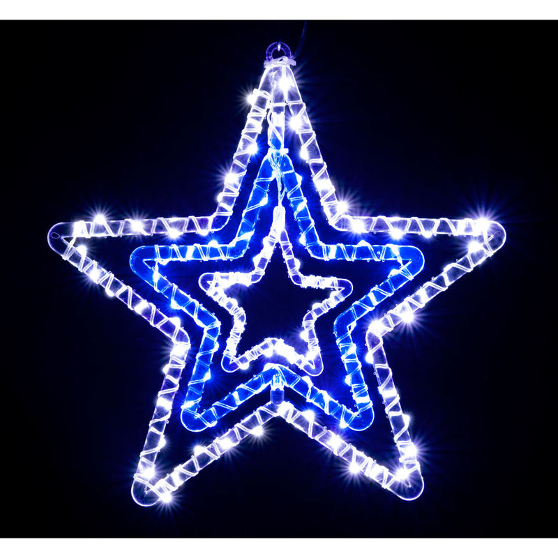 LED Crystal Stars 3in1 Assorted 3