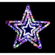 LED Crystal Stars 3in1 Assorted 5