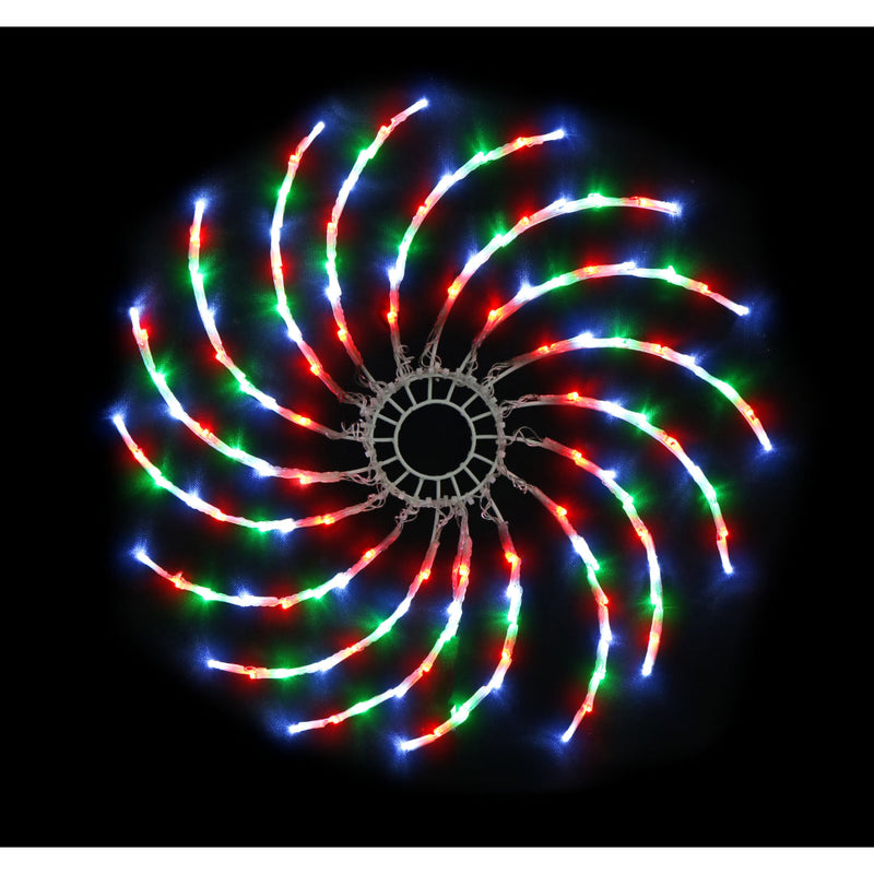 LED Spinner Wheel 50cm Christmas 2