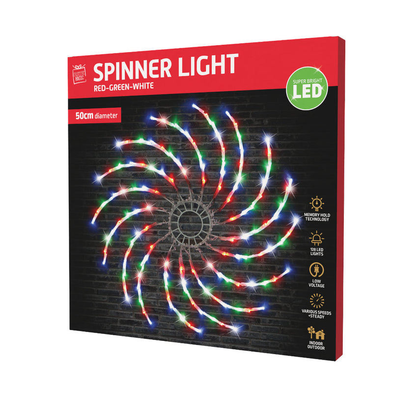 LED Spinner Wheel 50cm Christmas