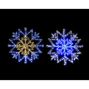 LED Starry Wire Snowflake 2-Tone Assorted