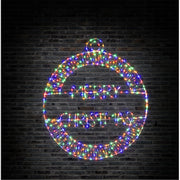 LED Dew Drop Bauble Merry Christmas 3