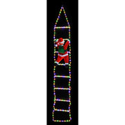LED Flexi Cable Ladder with Santa 240cm Dual Coulor 4