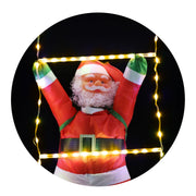 LED Flexi Cable Ladder with Santa 240cm Dual Coulor 8